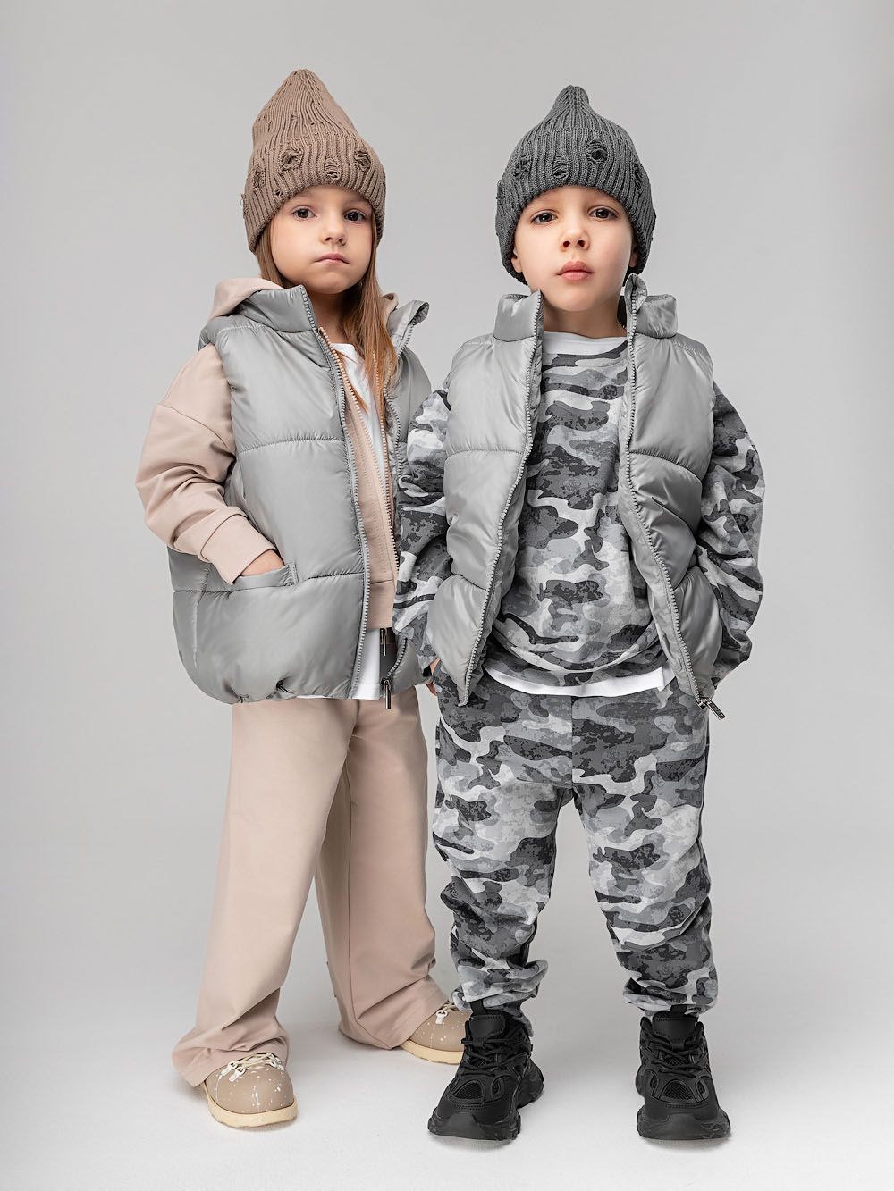 Жилет дутый утеплённый - фото 3