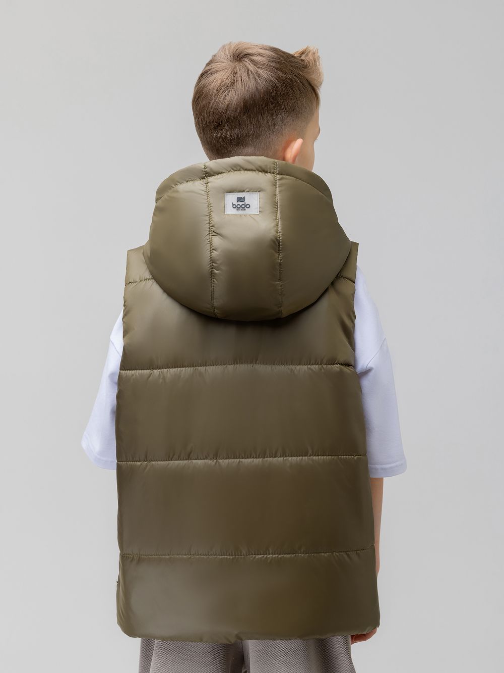 Жилет с капюшоном - фото 10