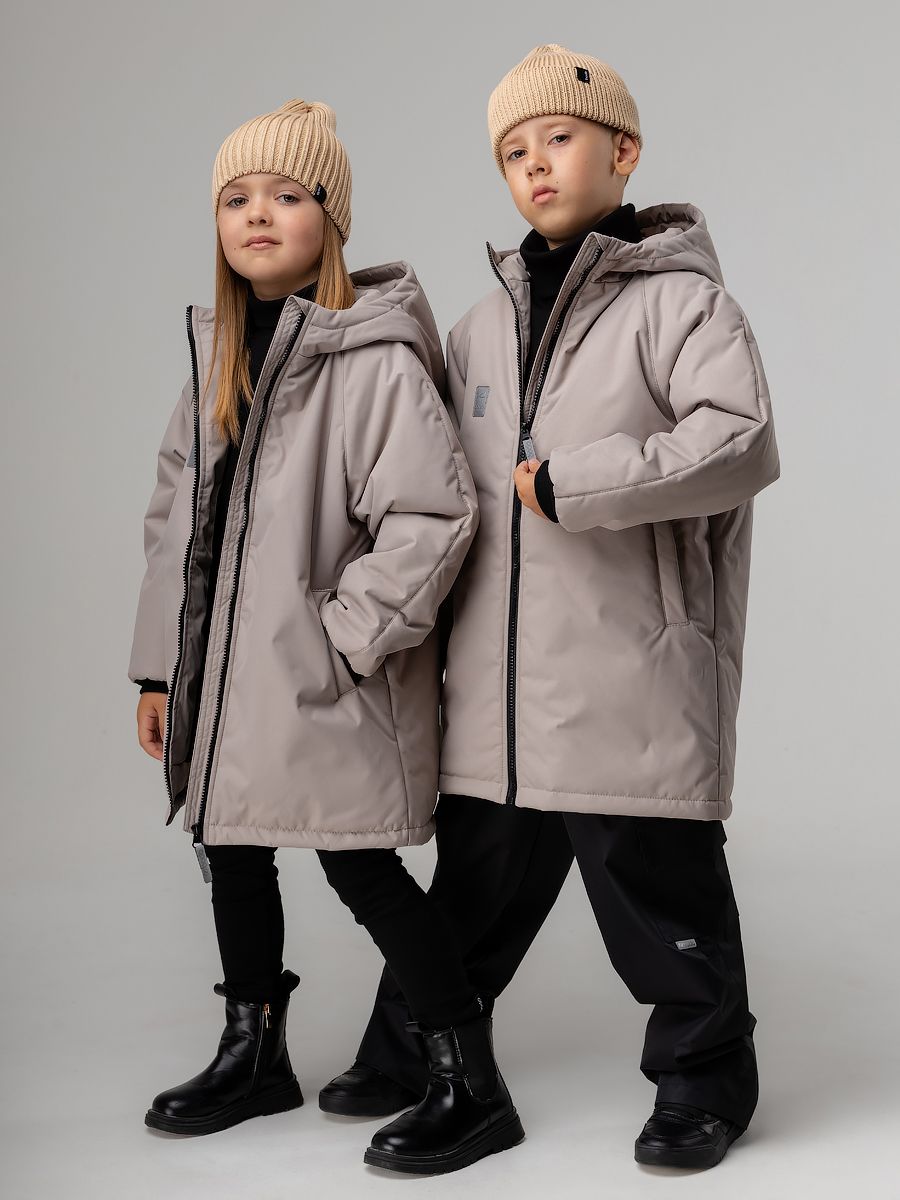 Утеплённая куртка - пальто - фото 2