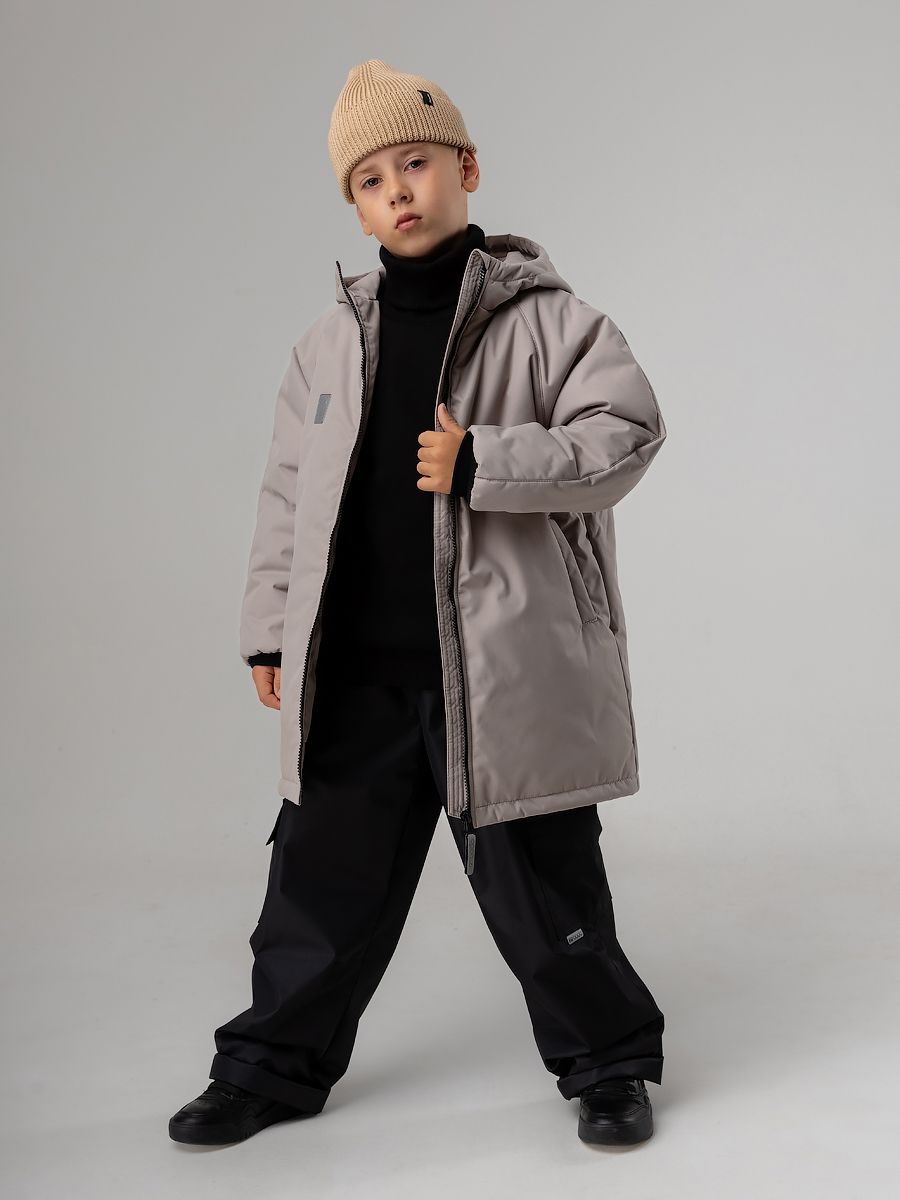 Утеплённая куртка - пальто - фото 3