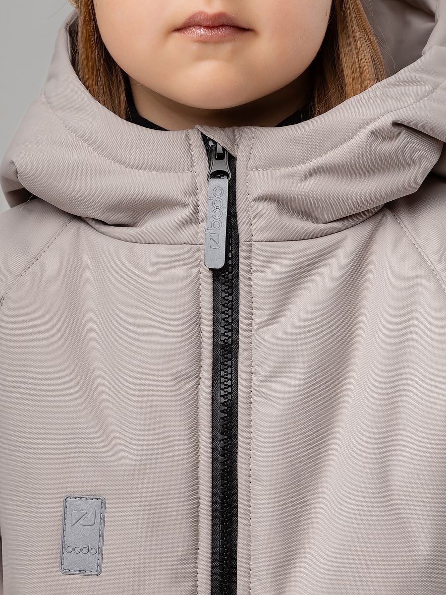 Утеплённая куртка - пальто - фото 4