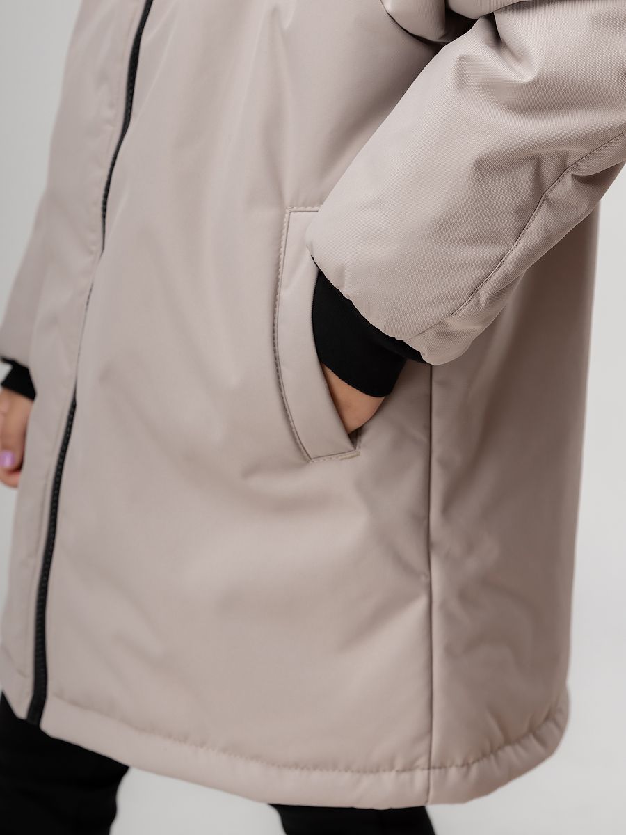 Утеплённая куртка - пальто - фото 8