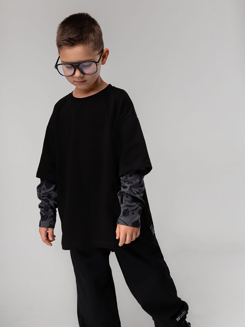 Лонгслив с двойными рукавами  Лонгслив с двойными рукавами