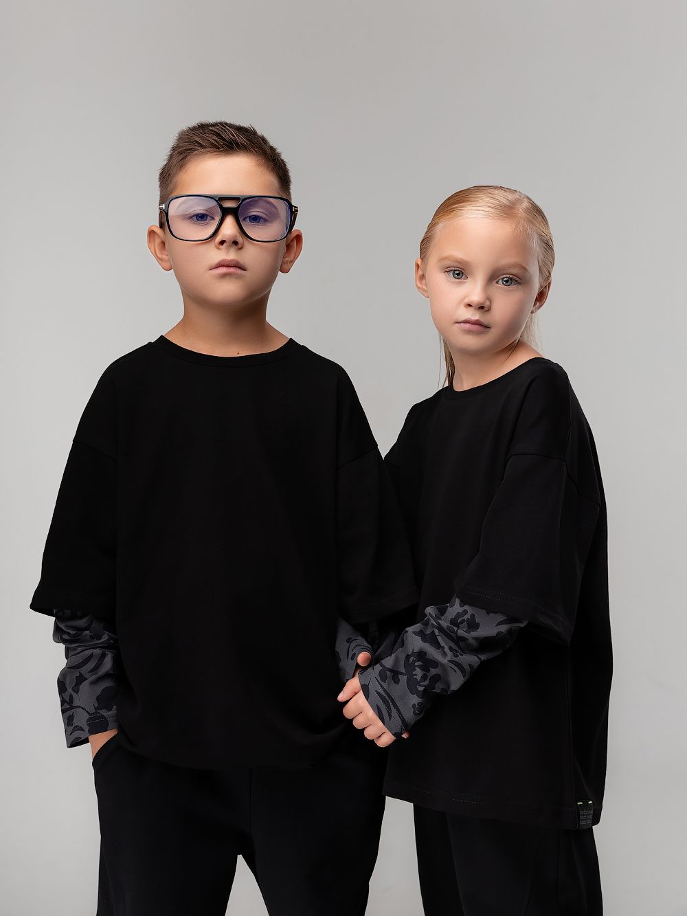 Лонгслив с двойными рукавами  Лонгслив с двойными рукавами