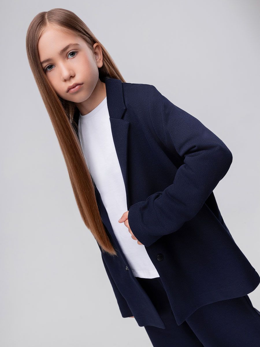 Пиджак с имитацией кармана - фото 2