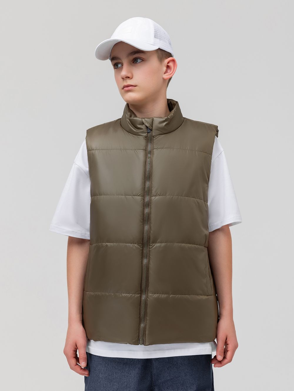 Жилет стеганый - фото 4