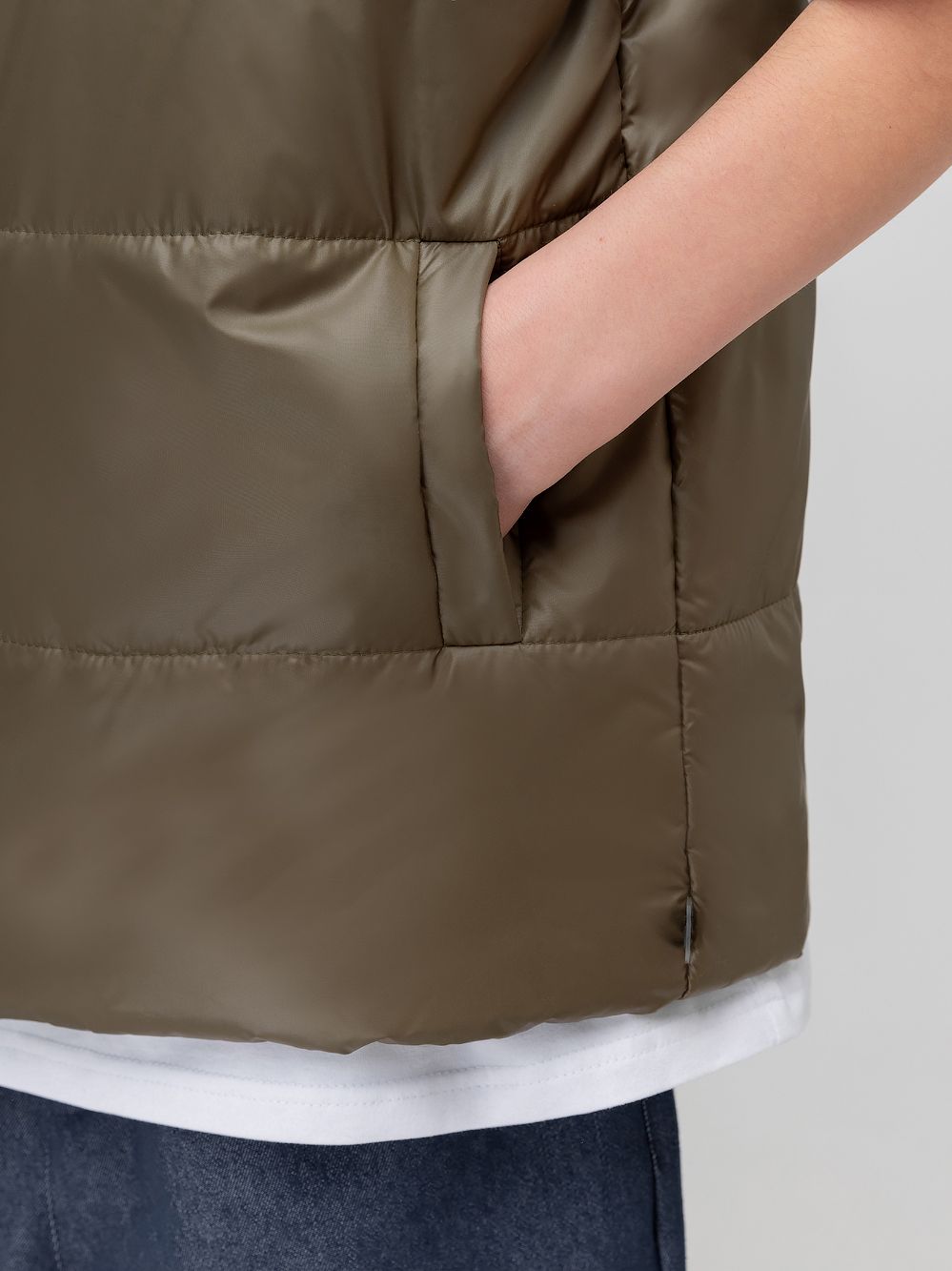 Жилет стеганый - фото 6