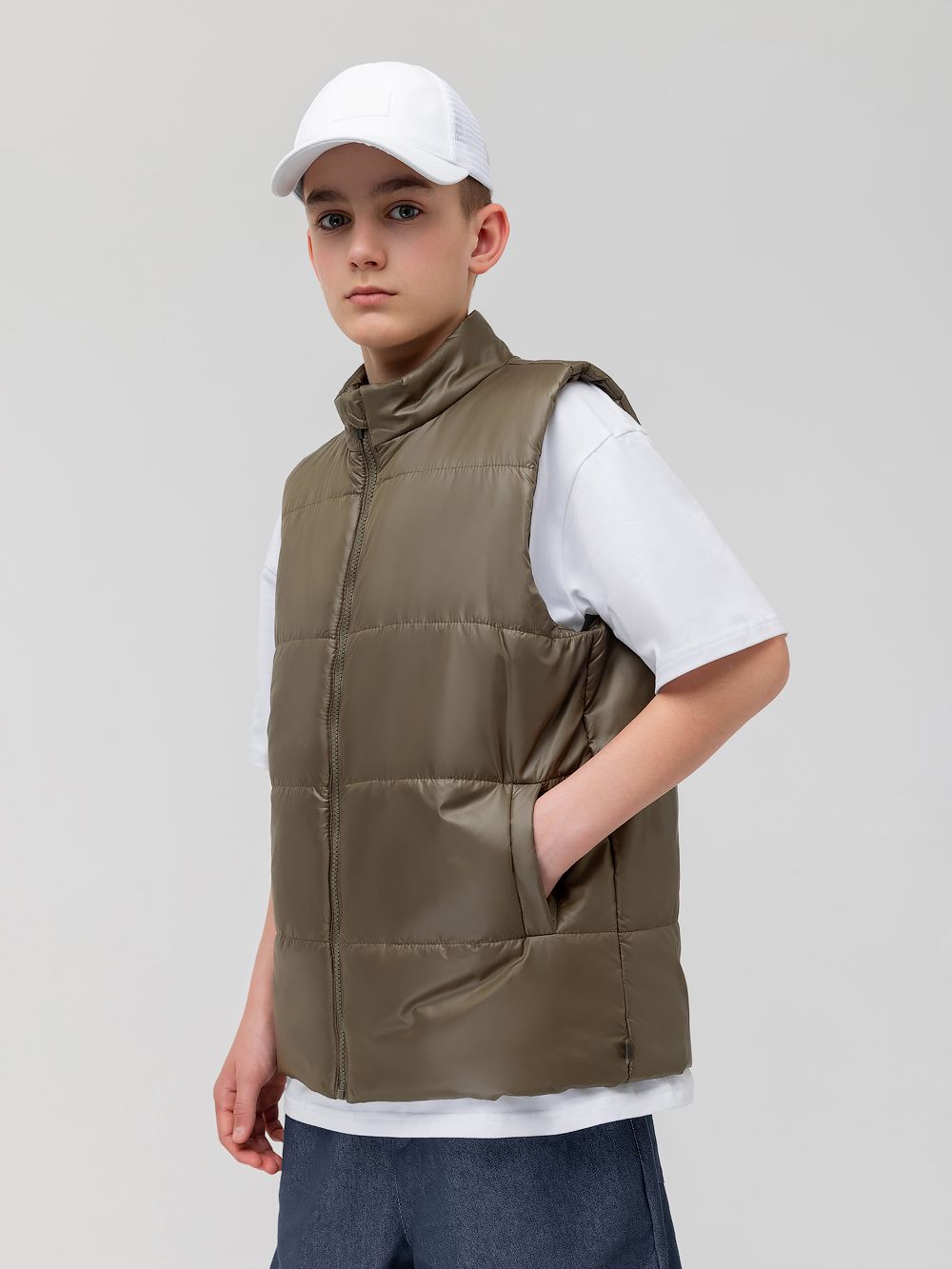 Жилет стеганый - фото 7