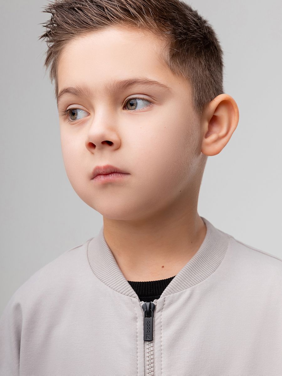 Костюм с бомбером на молнии - фото 3