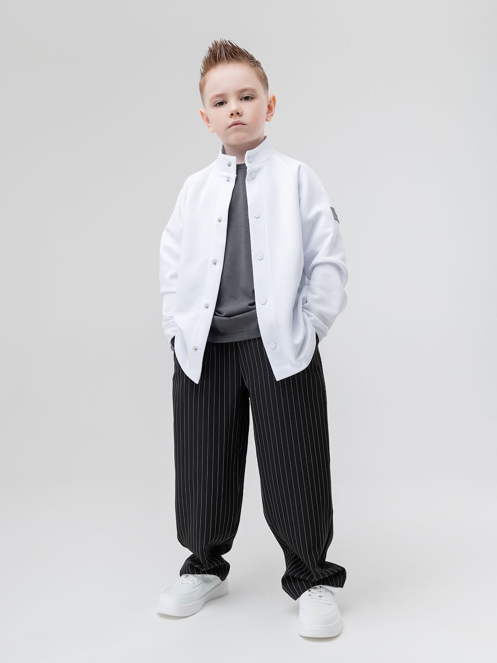 Рубашка ПИКЕ со стойкой - фото 5