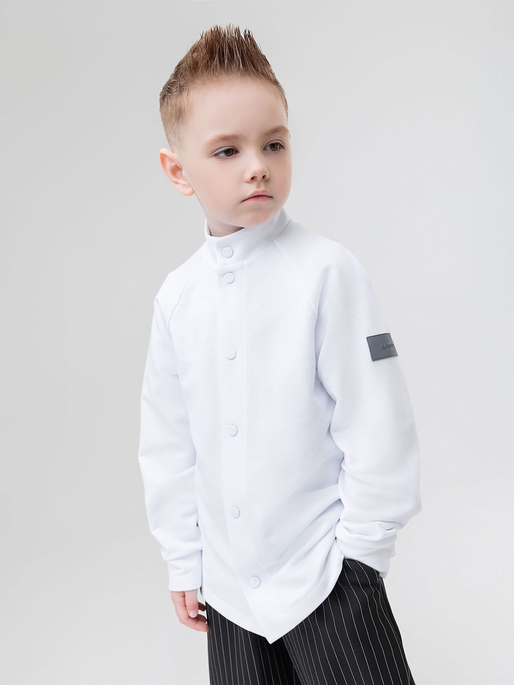 Рубашка ПИКЕ со стойкой - фото 3