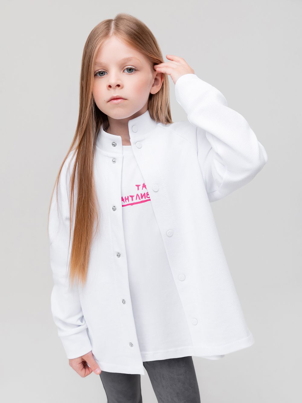 Рубашка ПИКЕ со стойкой - фото 2