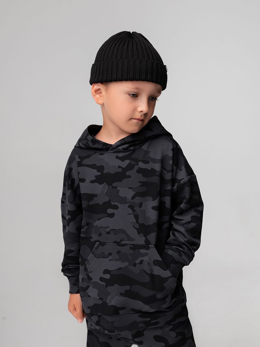 Костюм с капюшоном камуфляж - фото 2