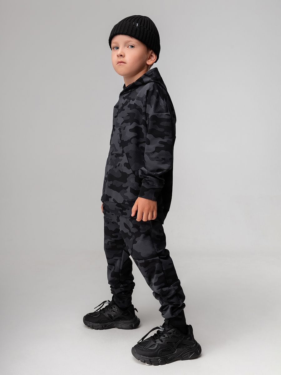 Костюм с капюшоном камуфляж - фото 5