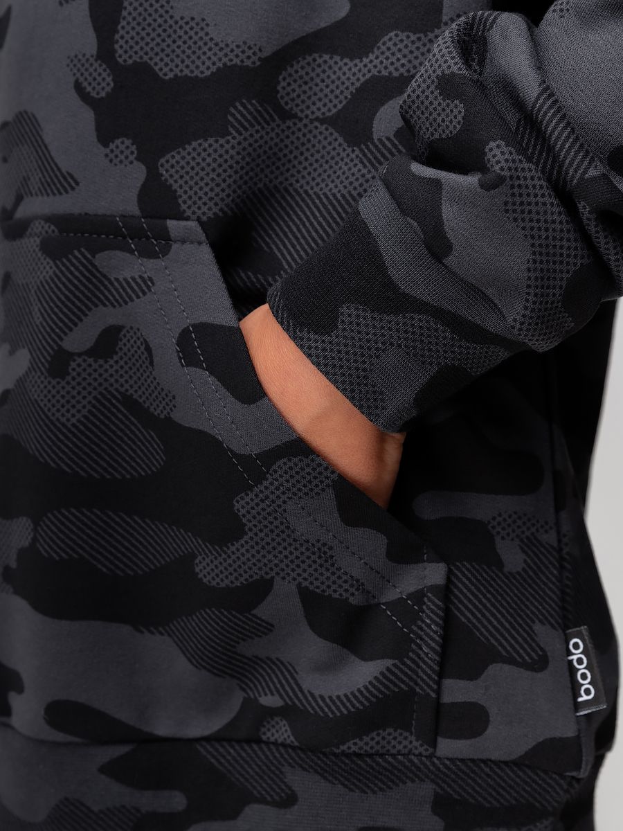 Костюм с капюшоном камуфляж - фото 6