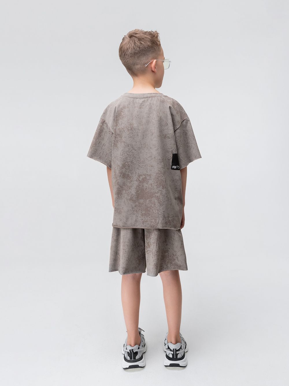 Костюм с необработанным краем - фото 6