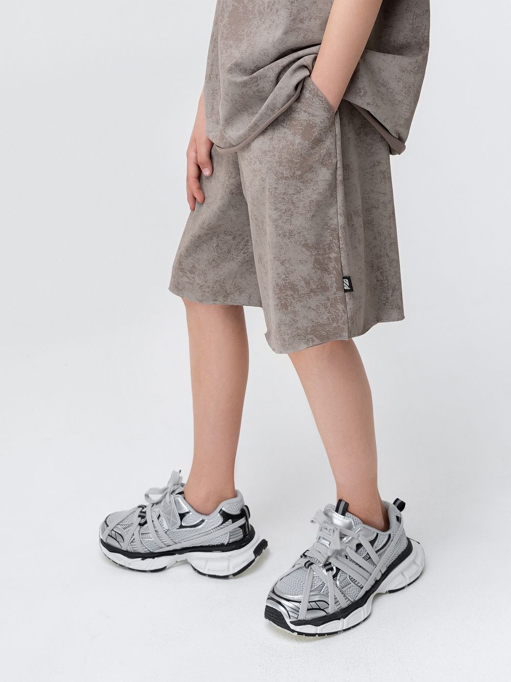 Костюм с необработанным краем - фото 8