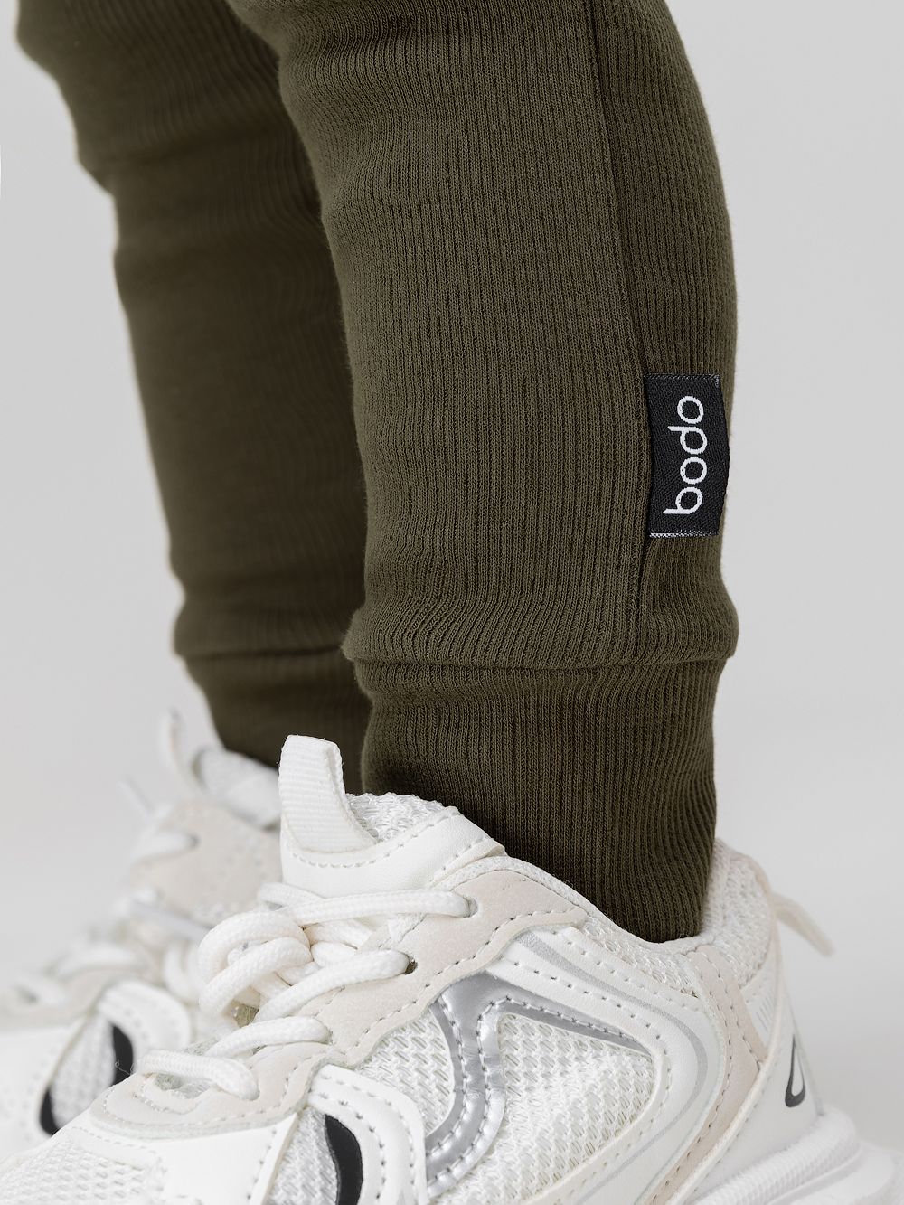 Леггинсы в рубчик - фото 5