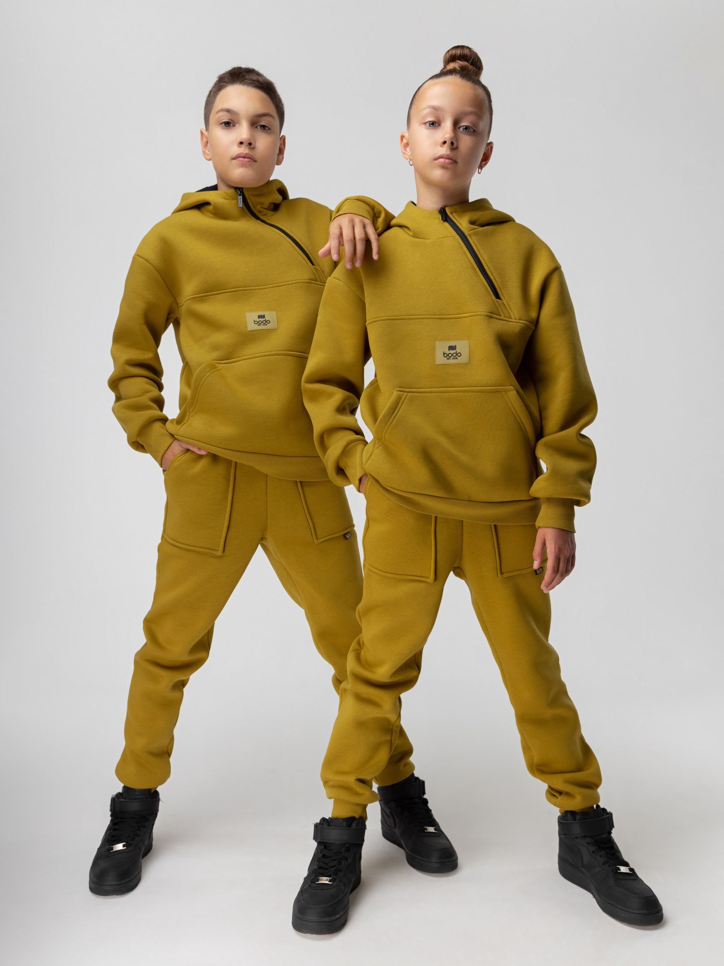 Толстовка с ассиметричной молнией - фото 8