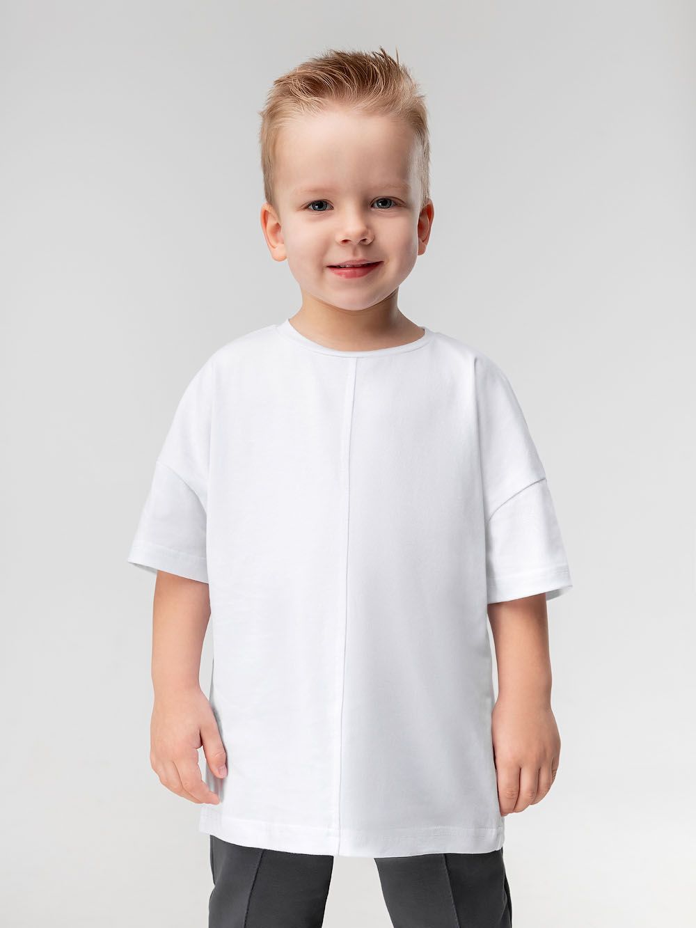 Футболка оверсайз для малышей - фото 1