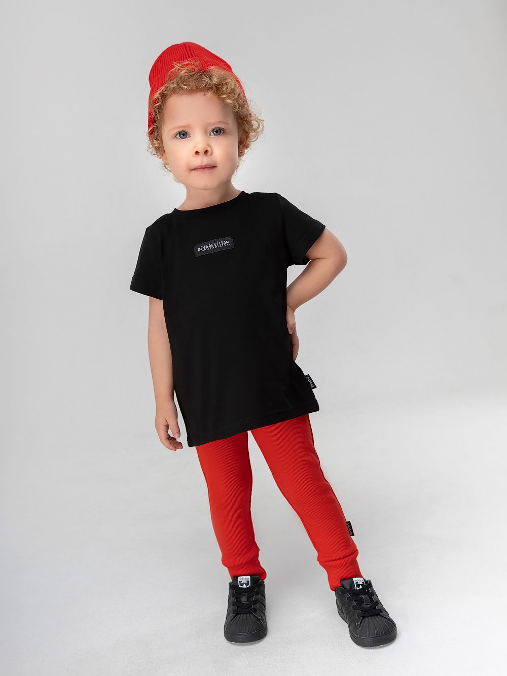 Леггинсы в рубчик - фото 1