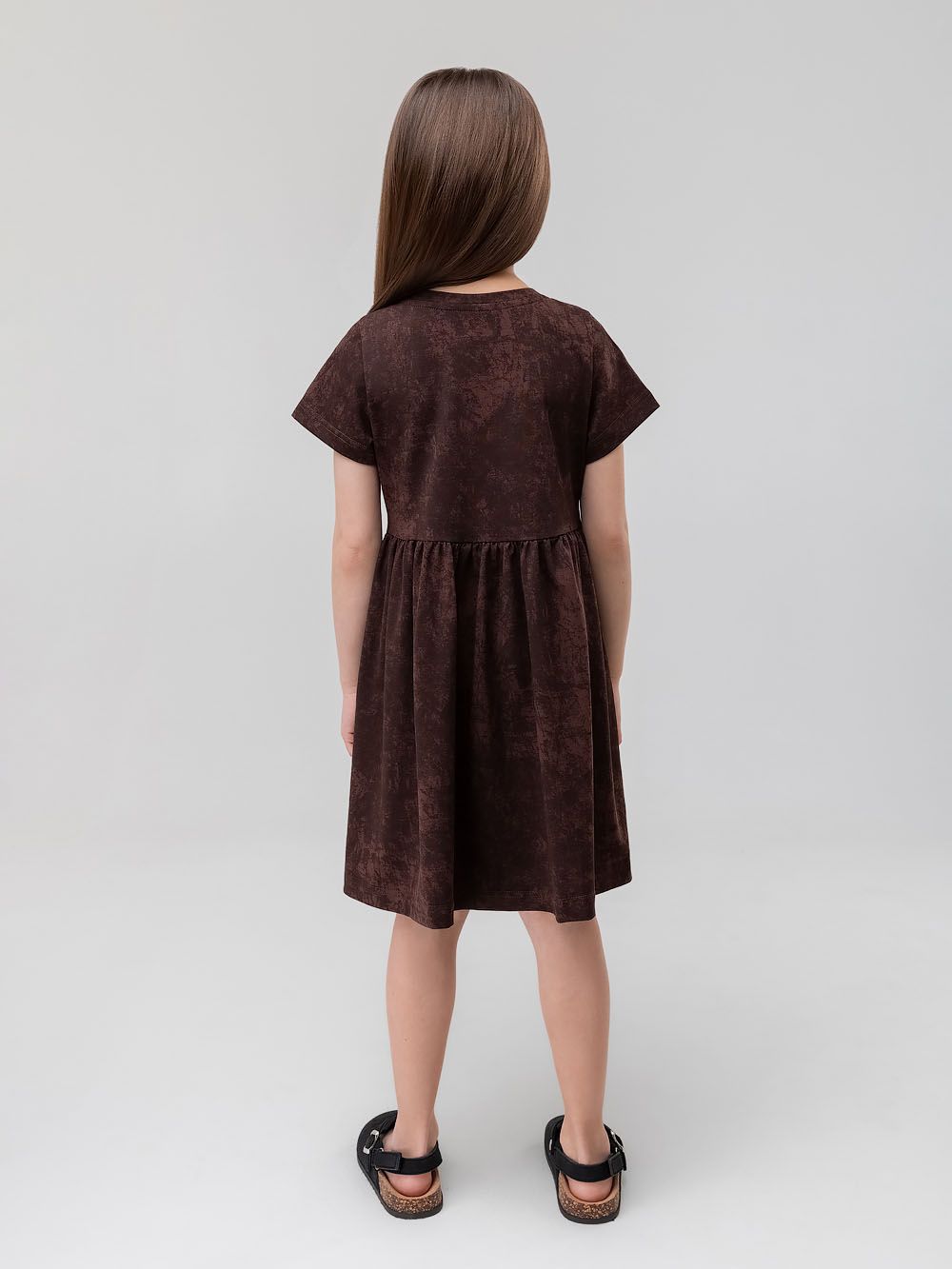 Платье с коротким рукавом - фото 6