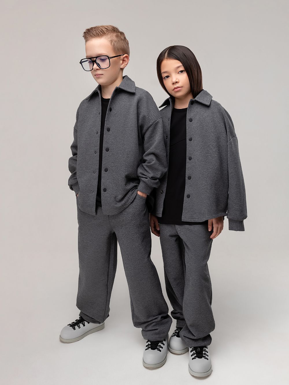 Костюм с рубашкой ПИКЕ - фото 1