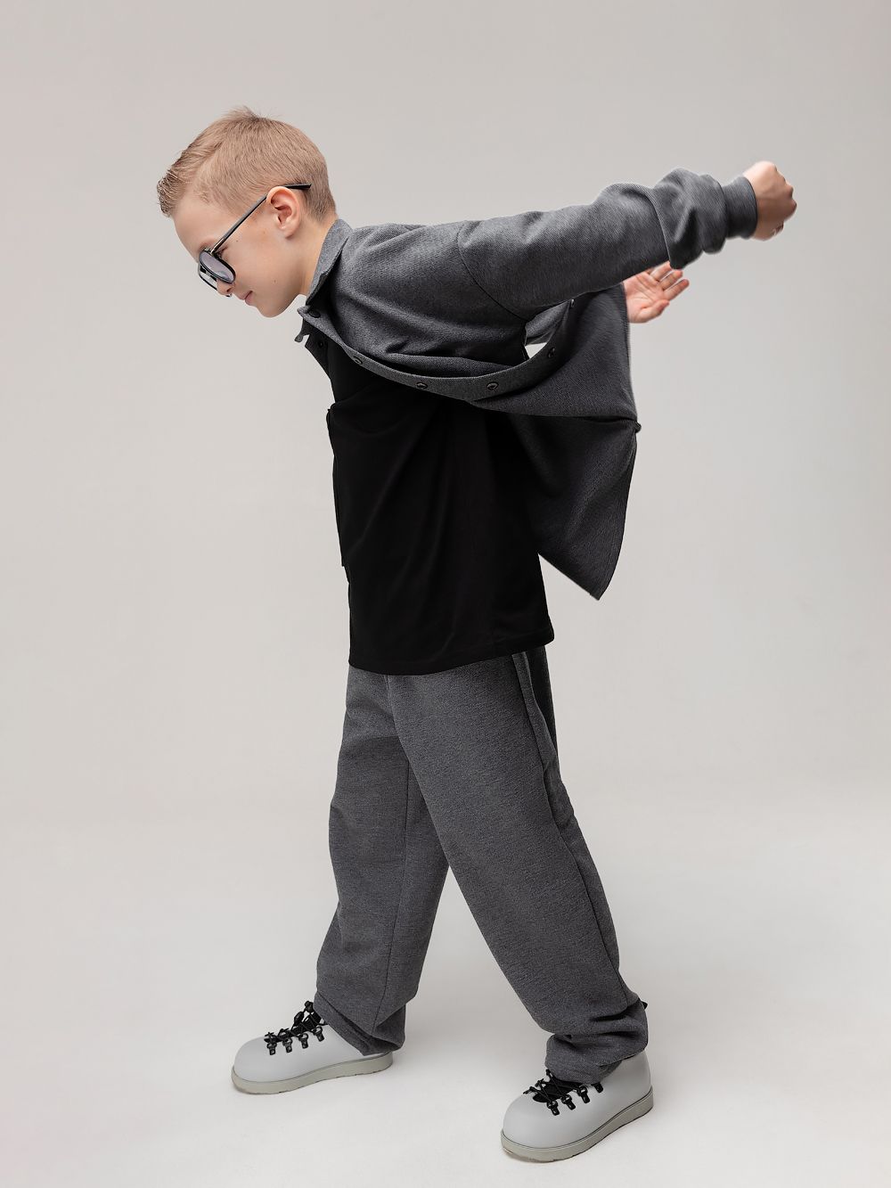 Костюм с рубашкой ПИКЕ - фото 6