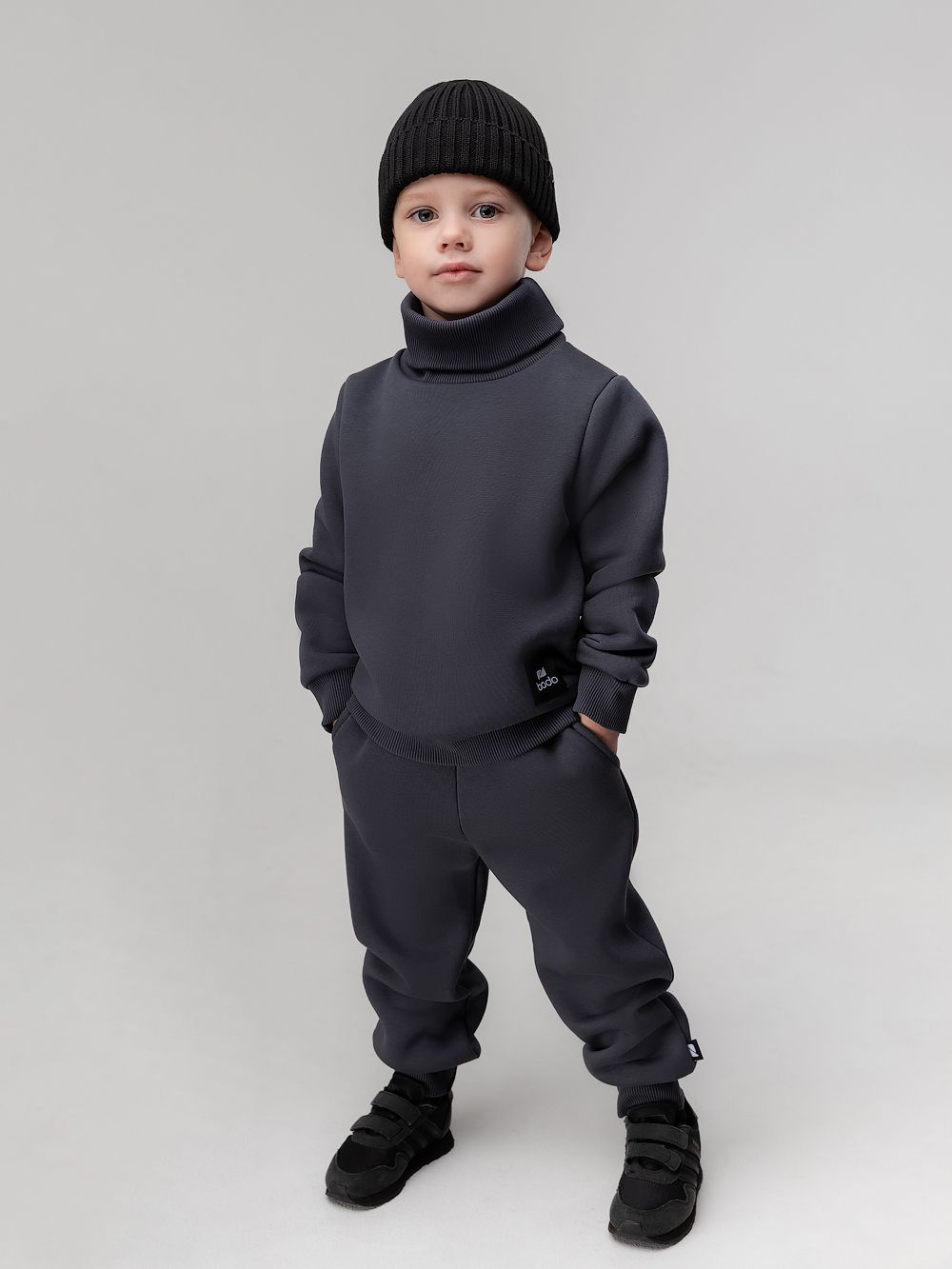 Костюм с водолазкой теплый - фото 1
