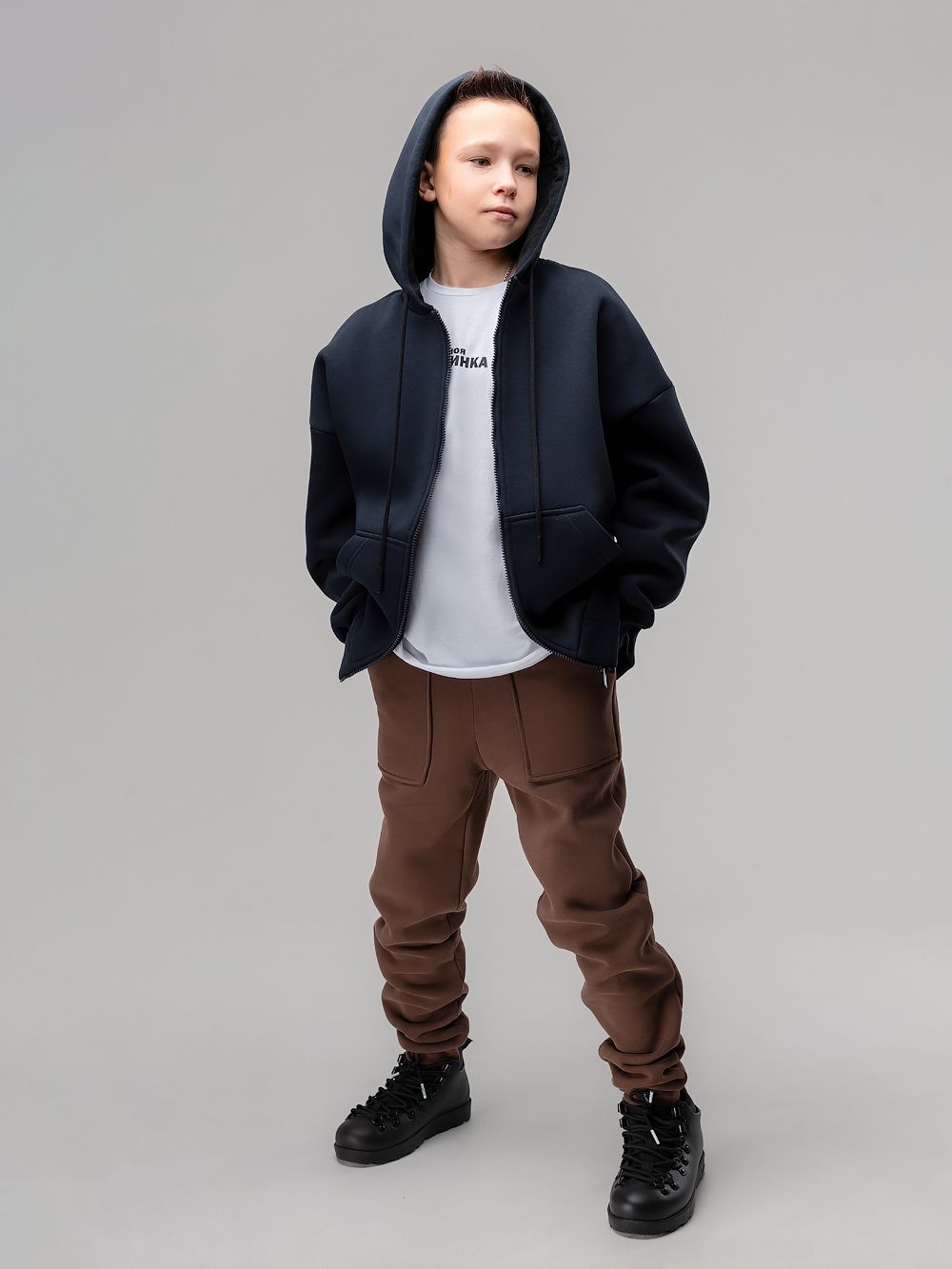 Брюки с начёсом - фото 2