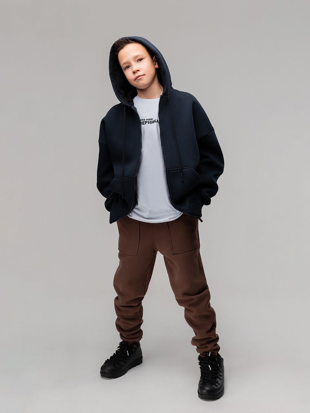 Брюки с начёсом - фото 3