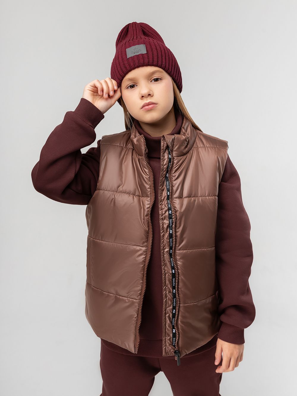 Жилет утепленный стеганый Жилет утепленный стеганый - фото 1