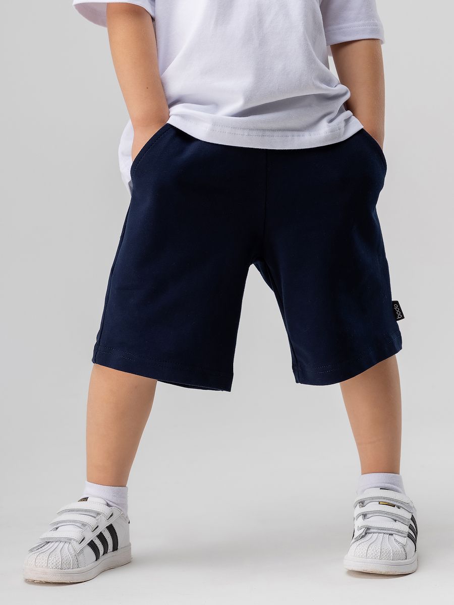 Шорты прямые с карманами - фото 2