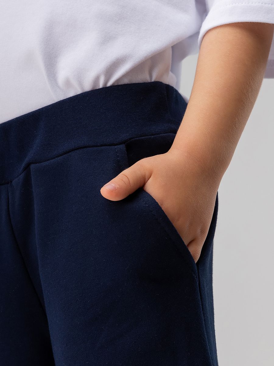 Шорты прямые с карманами - фото 6