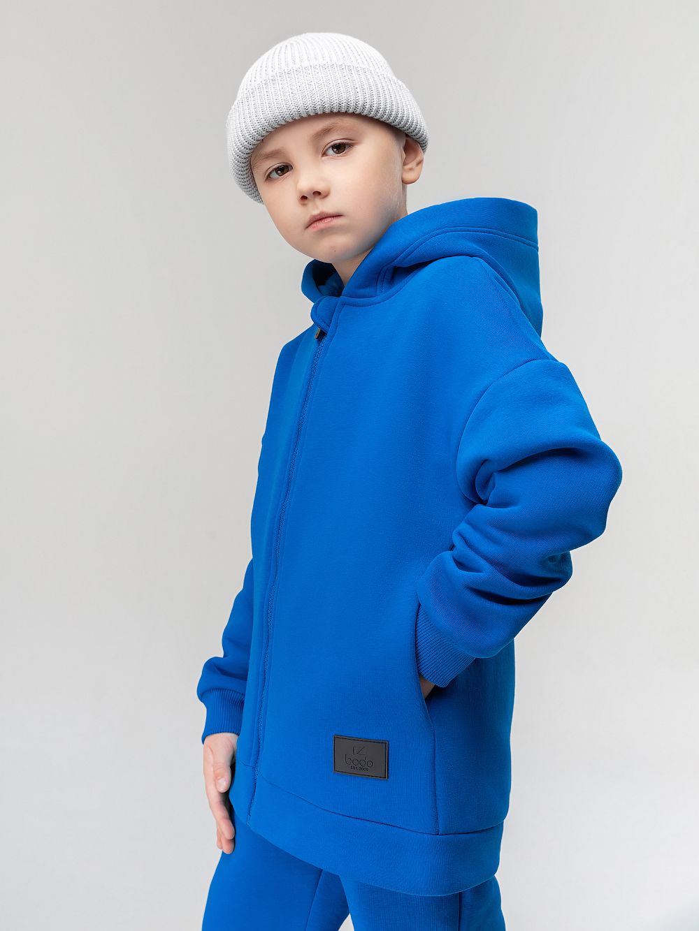 Костюм с капюшоном утеплённый - фото 4