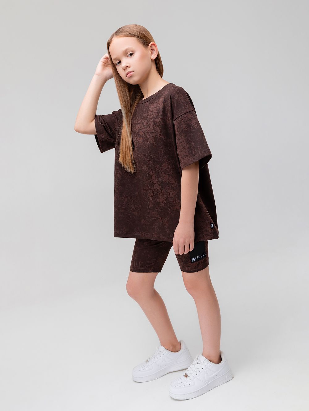 Костюм с велосипедками - фото 2