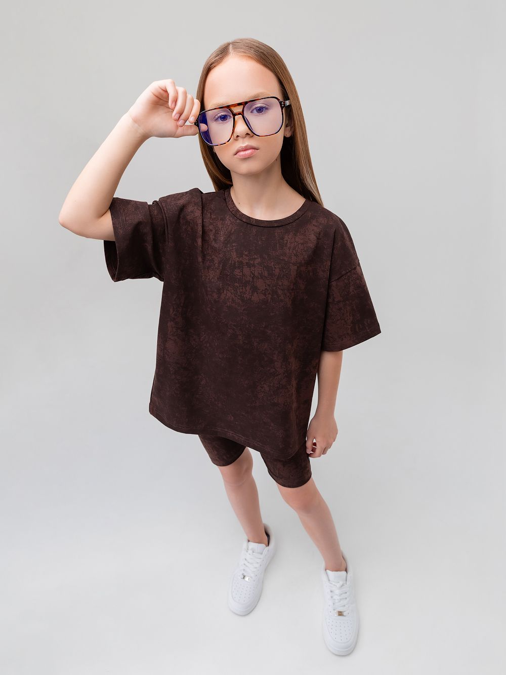 Костюм с велосипедками - фото 1