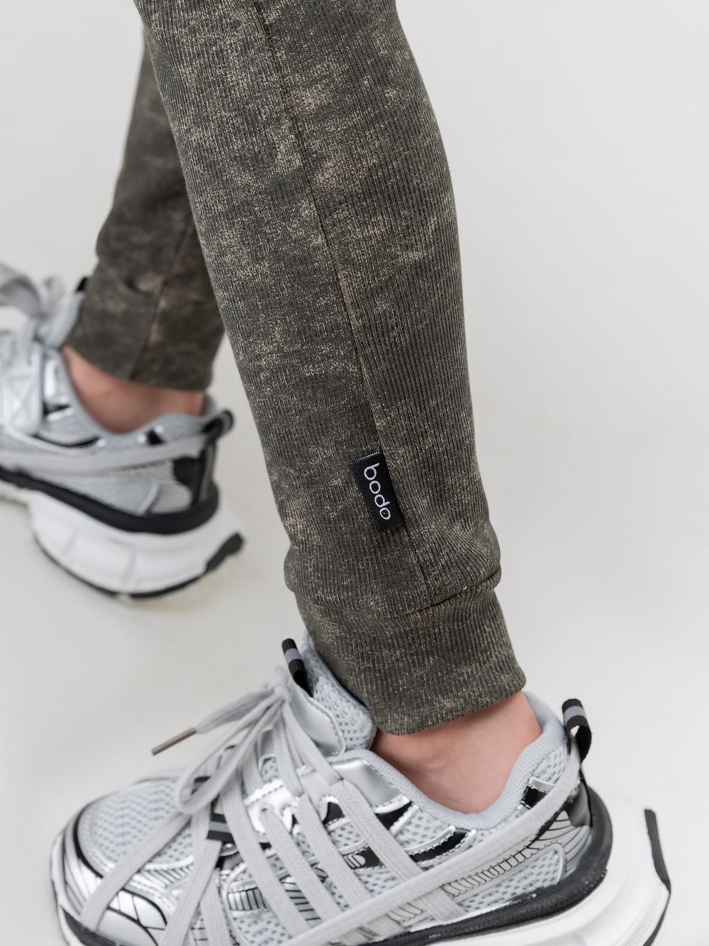 Леггинсы в рубчик - фото 4