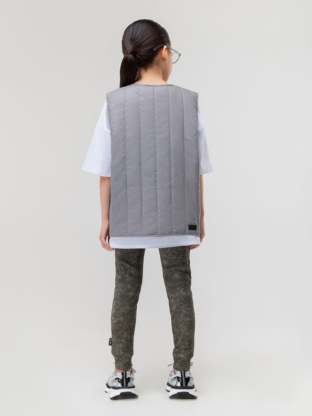 Леггинсы в рубчик - фото 6