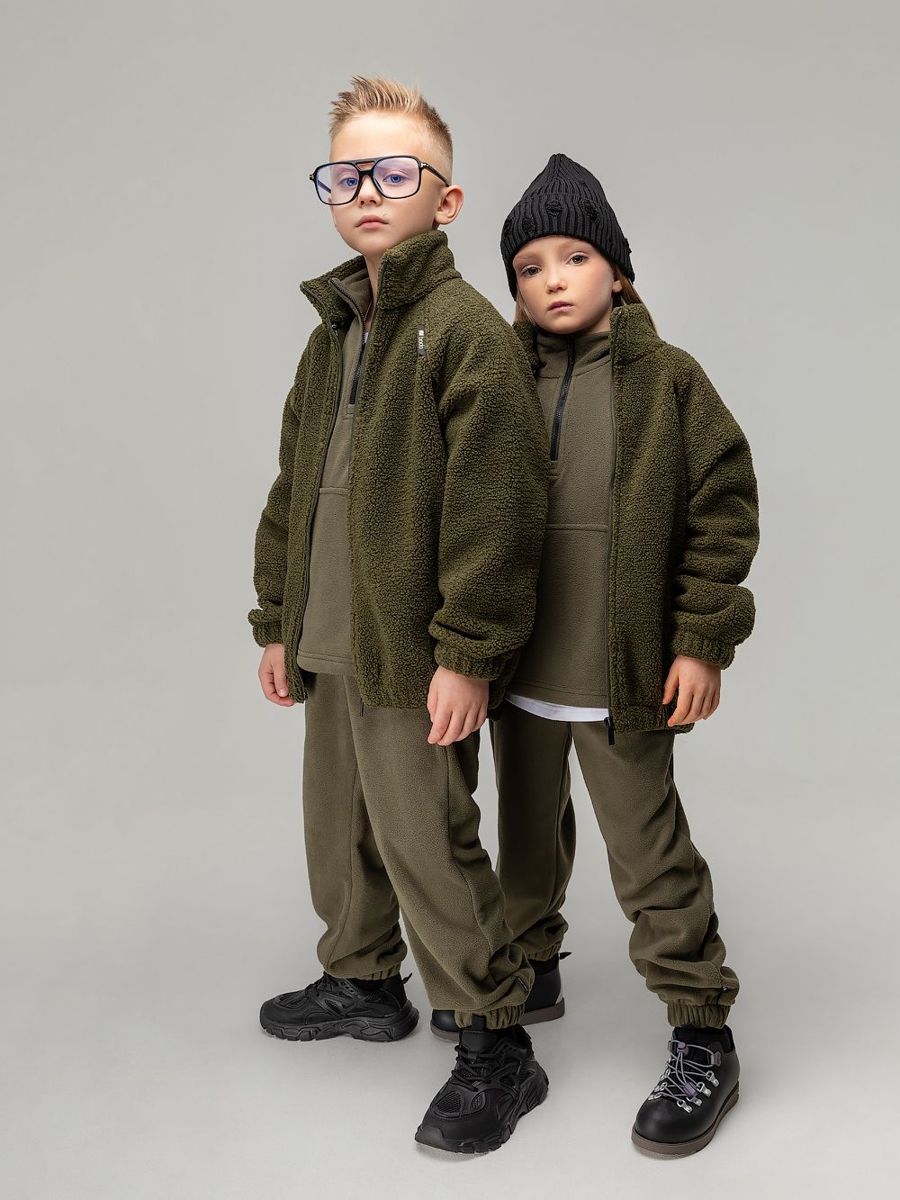 Костюм на полузамке флисовый - фото 3