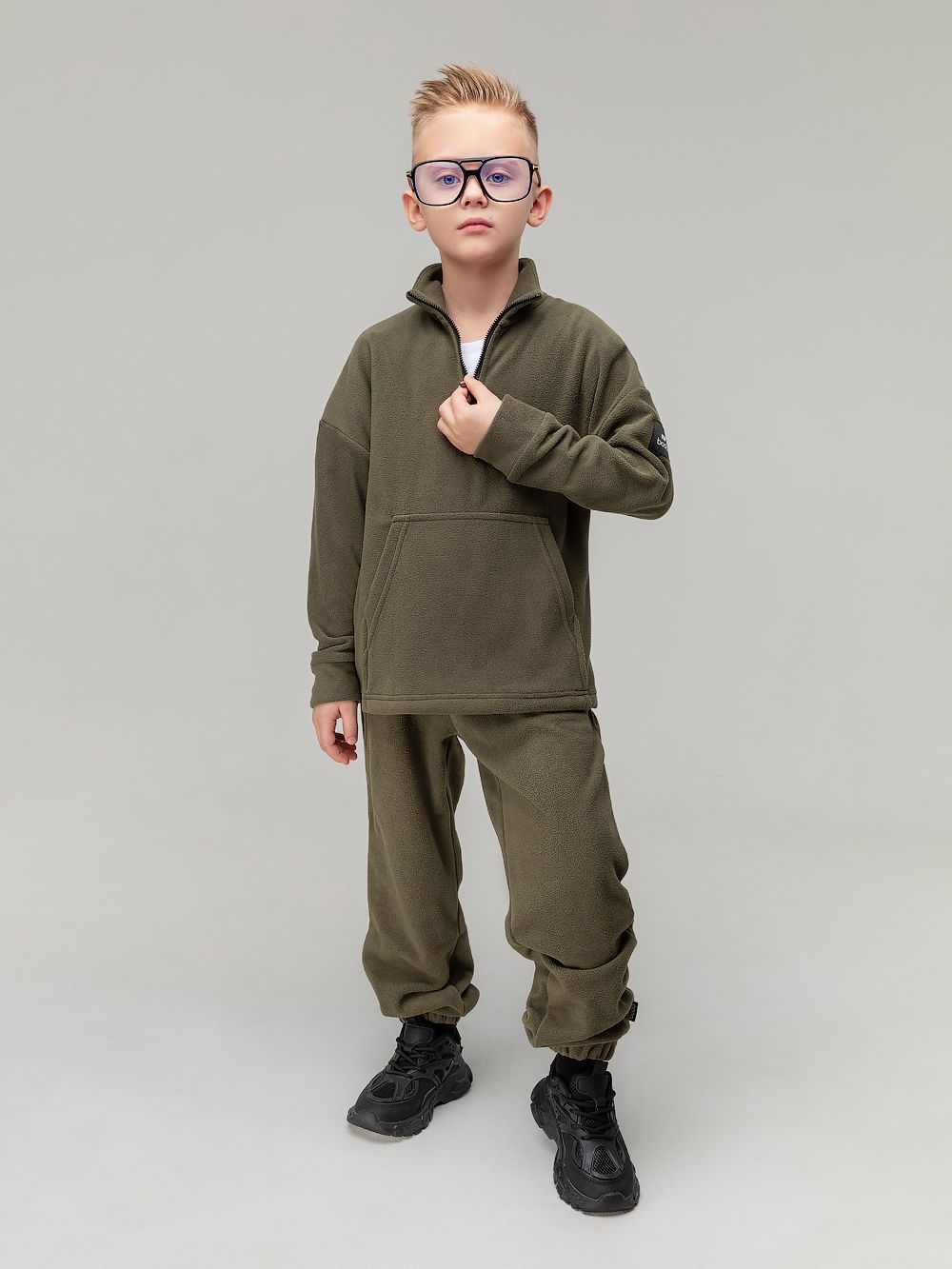 Костюм на полузамке флисовый - фото 2