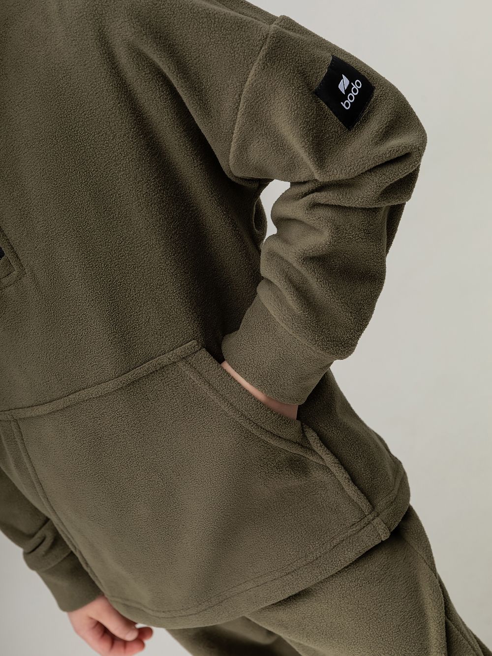 Костюм на полузамке флисовый - фото 6