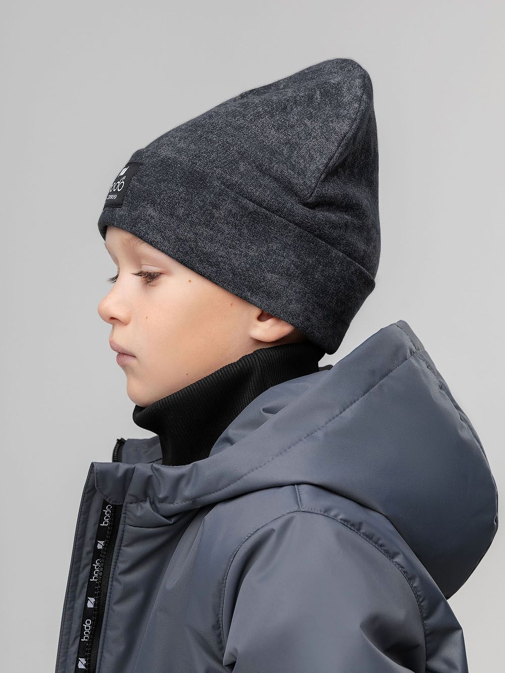 Шапка с отворотом - фото 2