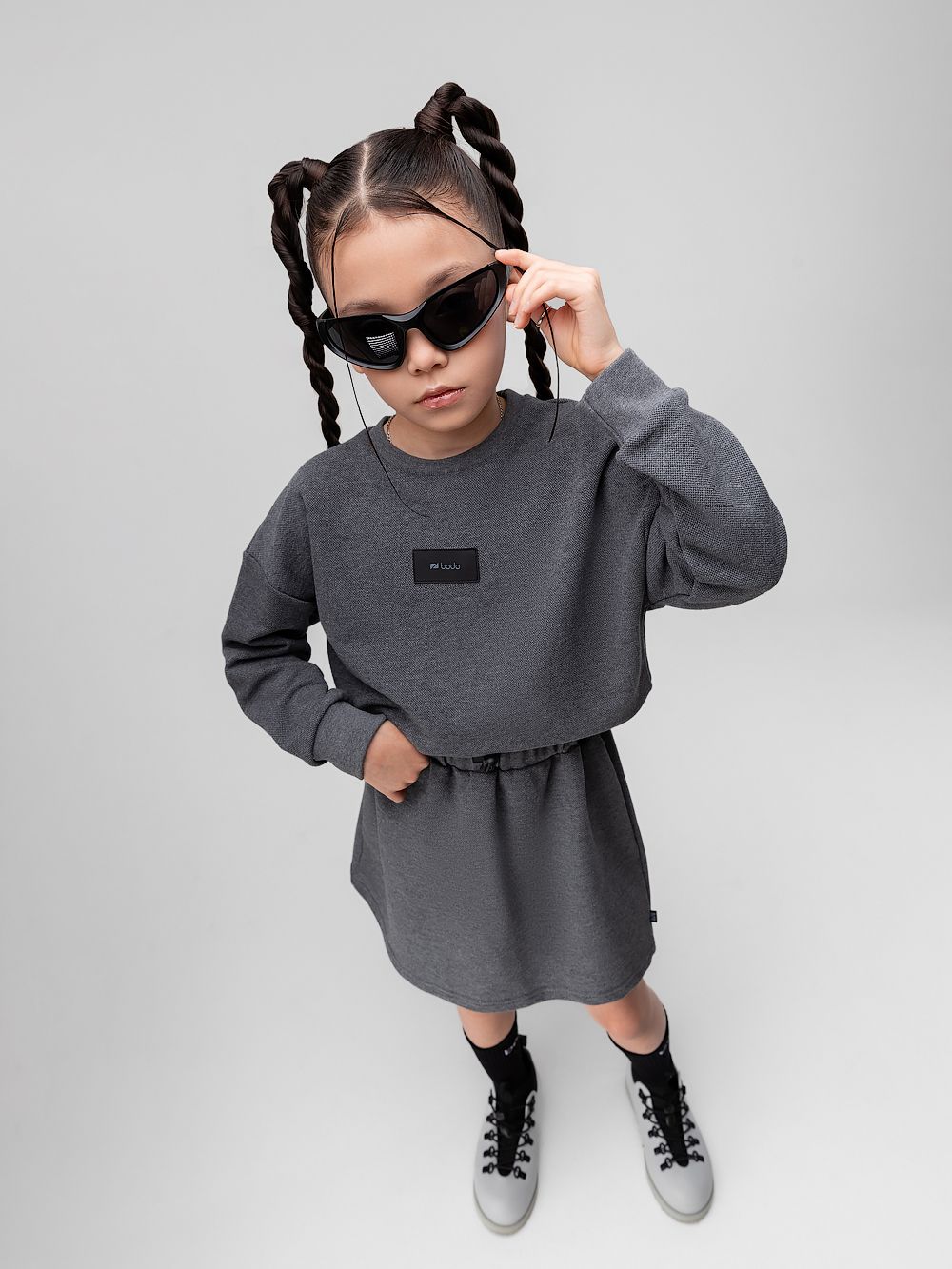 Костюм с юбкой ПИКЕ - фото 1