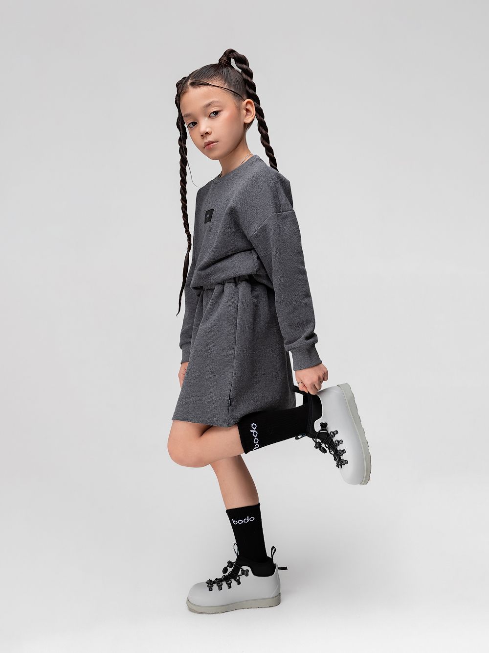 Костюм с юбкой ПИКЕ - фото 4