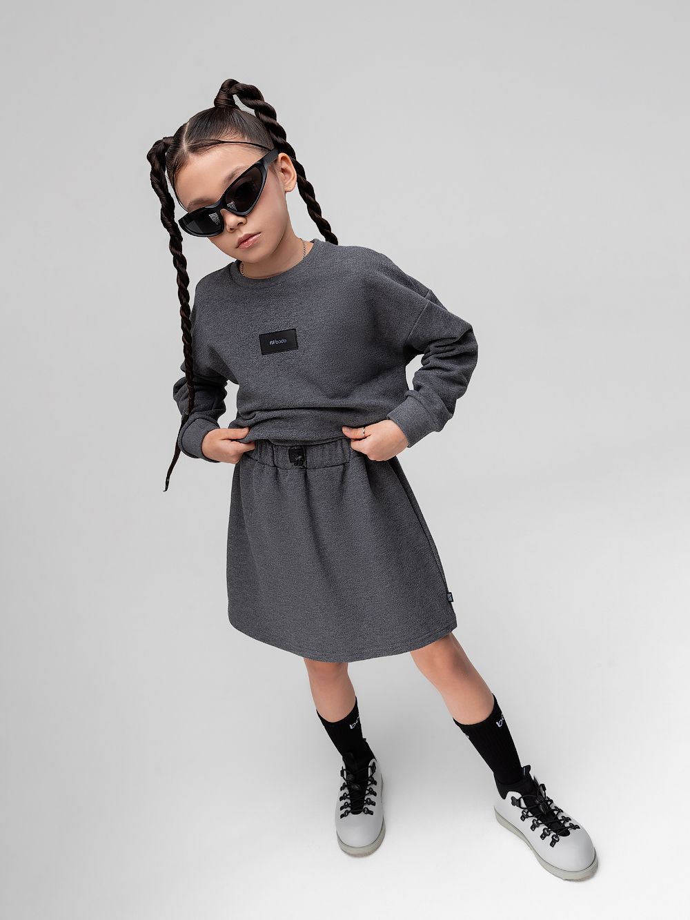 Костюм с юбкой ПИКЕ - фото 5