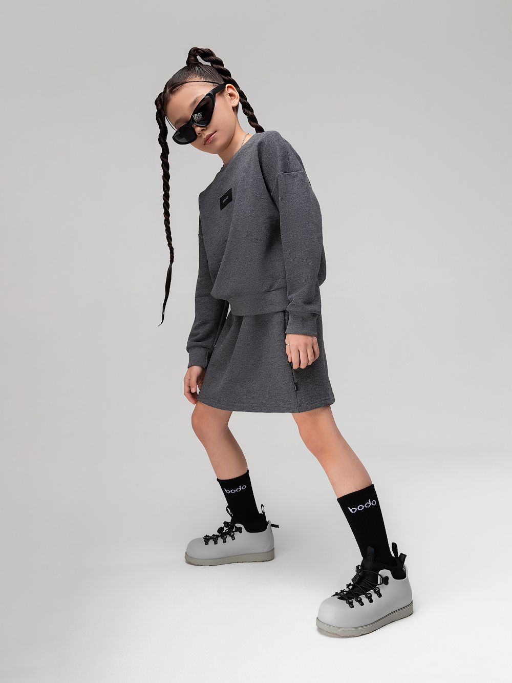 Костюм с юбкой ПИКЕ - фото 10