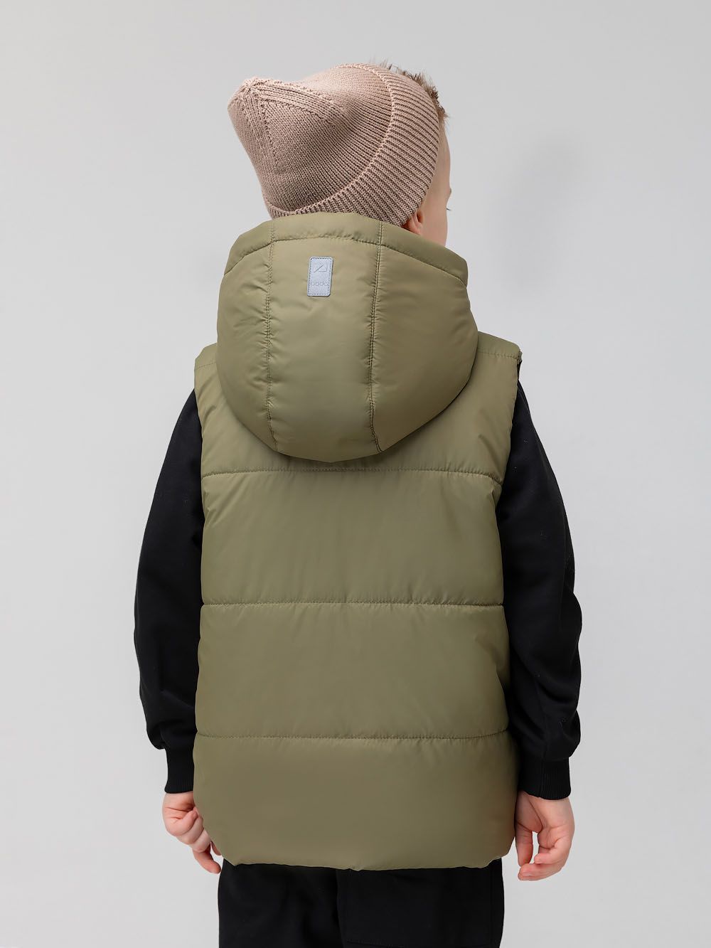 Жилет с капюшоном - фото 8