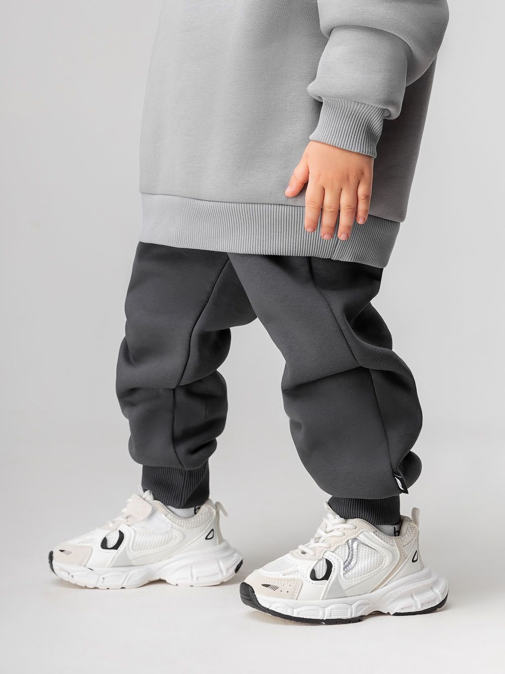 Брюки - джоггеры с начёсом - фото 3