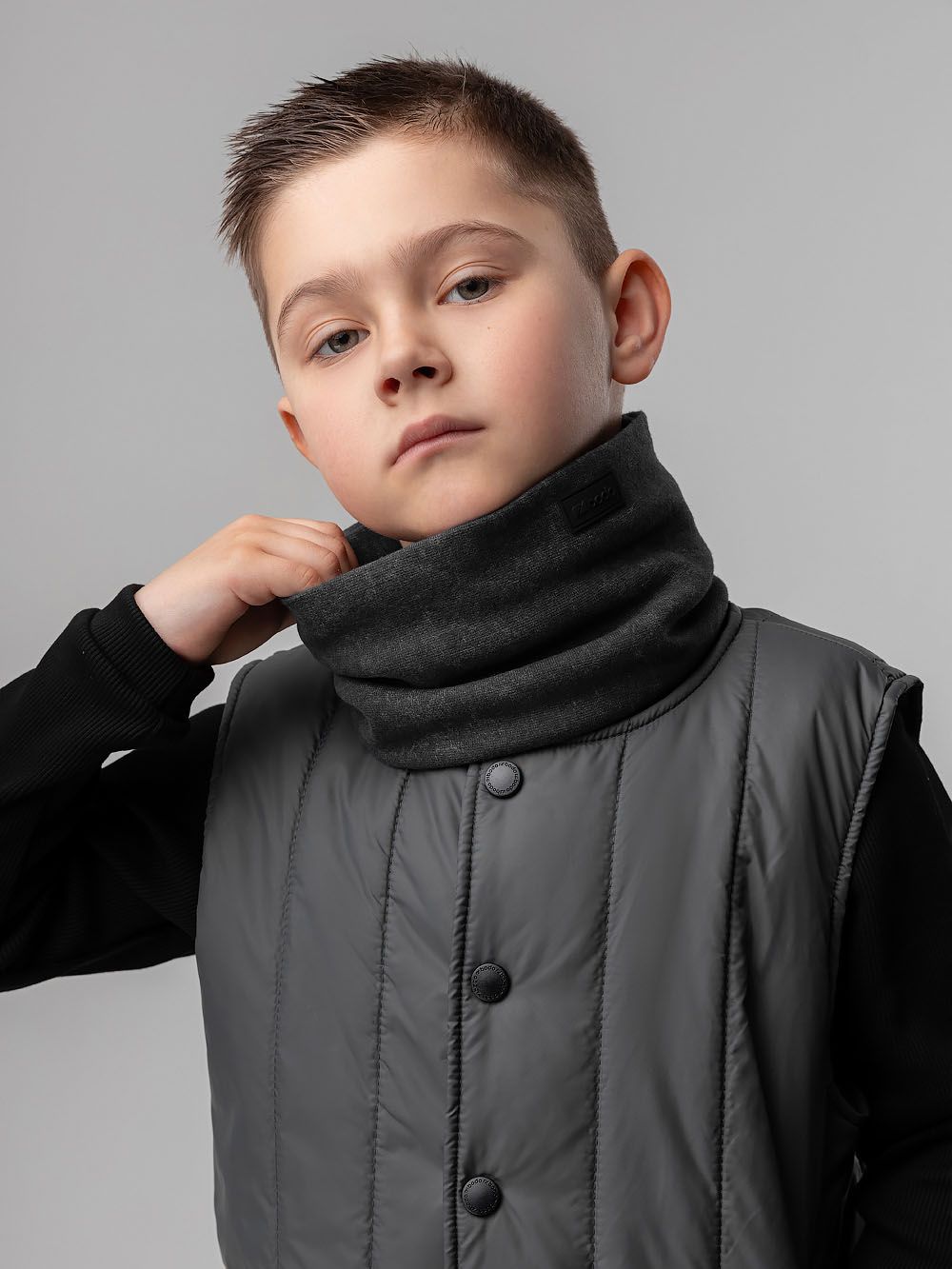 Шарф (Снуд) с ПВХ нашивкой - фото 3